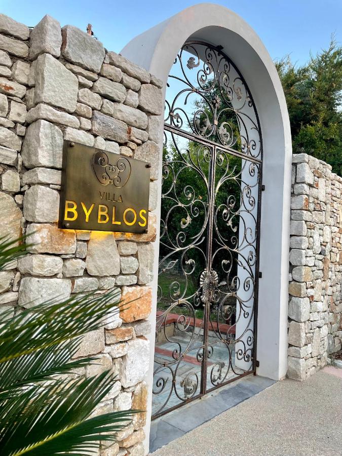 Byblos Luxury Villa Prínos Exterior foto